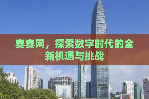 赛赛网，探索数字时代的全新机遇与挑战