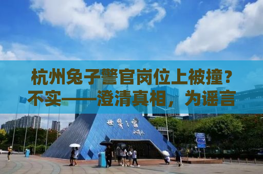 杭州兔子警官岗位上被撞？不实——澄清真相，为谣言止谣